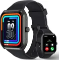 TUYOMA Smartwatch Herren mit Telefonfunktion - 1.91" Smart Watch A-Schwarz 