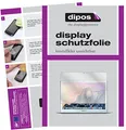 dipos I 2X Schutzfolie klar kompatibel mit Apple MacBook Air 13 Zoll 2015 Folie Displayschutzfolie