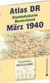 ATLAS DR März 1940 - Eisenbahnkarte Deutschland: Gesamtes Eisenbahnstreckennetz der Deutschen Reichsbahn