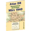 ATLAS DR März 1940 - Eisenbahnkarte Deutschland / Rockstuhl Verlag / Sonstige