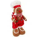 Atmosphera Createur d ́interieur Weihnachtsdekoration, Mehrfarbig, Textil, 8x36x16 cm, Dekoration, Weihnachtsdekoration