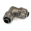 Aquatuning 13/10mm (10x1,5mm) L Schlauchverbinder - schwarz nickel