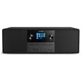 Philips 50 w schwarzes all-in-one-mikrosystem mit bluetooth