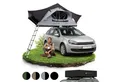 Juskys Dachzelt Lago, Wasserdicht, Teleskopleiter, 2 Personen Zelt, LED Beleuchtung