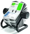 DURABLE Visitenkarten-Rollkartei schwarz, für Visitenkarten bis Größe 95 x 60 mm 248101