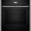 NEFF Einbaubackofen N 70 B54CR71N0, mit Teleskopauszug nachrüstbar, Hydrolyse, voll versenkbare Ofentür dank Slide & Hide®, AirFry-Funktion