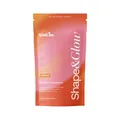 wellbe Shape & Glow™ Drink mit NewCaff™ Slow-Release Koffein, L-Carnitin, Grüntee-Extrakt (EGCG), Chrom, Kollagen, Vitamin B6 & B12 – Orange Citrus