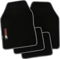 Petex Autoteppich Fußmatten Carbon universal, 4-teilig, grau Carbon