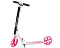 COSTWAY Cityroller Tretroller, mit 2 LED Rädern, klappbar