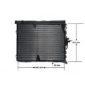Kondensator Klimaanlage MAHLE AC 133 000S für Mercedes-Benz 124