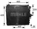 MAHLE AC 133 000S Kondensator, Klimaanlage für MERCEDES-BENZ