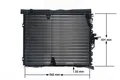 MAHLE Kondensator Klimaanlage Klimakondensator Klimakühler BEHR AC 133 000S