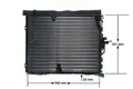MAHLE Kondensator, Klimaanlage  für MERCEDES-BENZ
