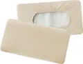 Traumschlaf Premium Interlock Jersey Universal Bezug für Nackenstützkissen ca. 40x60 cm - 40x80 cm natur