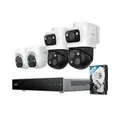 eufy PoE NVR Sicherheitssystem S4 - 2x S4 + 2x E41 - Weiß