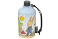 Emil Trinkflasche Friends Kinder Glasflasche für Kinder, isolierte Glasflasche, spülmaschinenfest, Auslaufsicher, 300ml