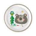 HABA Teller Wald, Kinderteller, Speiseteller, Kinder, Ø 18 cm, 2012441003