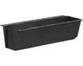 Palettenblumenkasten geli Easy Kunststoff 37 x 10 x 10 cm anthrazit