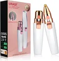 URAQT Gesichtshaarentferner Frauen 2 in 1 USB Elektrischer Augenbrauen Rasier