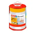 tesa EASY COVER PERFECT+ M Abdeckfolie mit Abroller transparent 55,0 cm x 33,0 m 1 Rolle