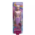 194735183616 Barbie. HRR06 Lalka Syrenka, fioletowy ogon Barbie