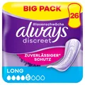 Inkontinenzeinlagen Frauen Always Discreet Long 26 St. Rundumschutz Diskret