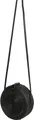 Rattan Handtasche TONDO ca. D20cm Black