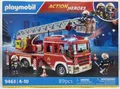 PLAYMOBIL 9463 Feuerwehr Leiterfahrzeug Licht Sound RC fähig Drehleiter Neu OVP