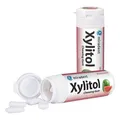 MIRADENT Xylitol Zahnpflegekaugummi Wassermelone Kaugummi Inhalt: 30 g