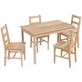 HOMCOM Essgruppe, LxBxH: 118 x 73 x 75 cm - beige