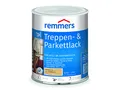 Remmers Treppen- & Parkettlack farblos seidenmatt, 0,75 Liter, Holz und Parkett Versiegelung für innen, Versiegelungslack zum Streichen, abriebfest