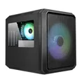 Computergehäuse Qbo 8 Evo - Micro Atx- USB3- 200+120mm Argb Fan- Card Reader- 3x