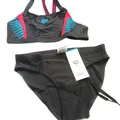arena Feel Threefold R Damen Bikini Sportlicher Slip mit Trägern Bademode