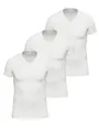 Ammann V-Shirt Day Classic/Feinripp Premium 181230 Gr. XL in Weiss