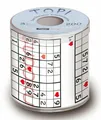 Toilettenpapier Sudoku -  Hochzeit, Liebe schenken, Spaß - eine Rolle