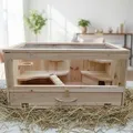 Käfig Aus Holz Hamsterkäfig Mäusekäfig Rattenkäfig Nagerstall Gehege Wow