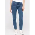 ANGELS 5-Pocket-Jeans CICI aus sportivem Denim blau 34