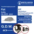 Für FIAT Doblo Typ 510/511/360/361 06.2022-jetzt AHK abn +7pol spez. E-Satz PKW