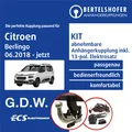 Für CITROEN Berlingo Typ ER/ EC/ K9 06.2018- AHK abn +13pol spez. E-Satz TOP