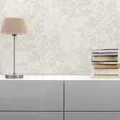 TADESSI Vliestapete Wald und Blätter Matilde M1-No.371 | Beige | Creme