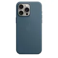 Apple iPhone 15 Pro Max Feingewebe Case Pazifikblau mit MagSafe