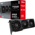 ASUS Prime Radeon RX 9060 XT OC Edition 8GB GDDR6 Gaming Grafikkarte (AMD Radeon