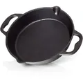 BBQ Nerd Grillpfanne, Schwarz, Metall, Rund, 22.5x5.5x22.5 cm, Grills & Outdoor-Küchen, Grillzubehör