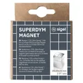 SIGEL 2 C30 "Ultra-Strong" Magnete silber 2,0 x 3,0 x 2,0 cm