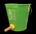 Kerbl Tränkeeimer mit Hygieneventil und Sauger 8 Liter Klappventil Kälbertränke