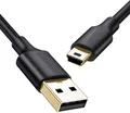 Ugreen USB-Kabel – Mini-USB US132 1 m (schwarz)