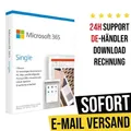 Microsoft Office 365 Single | 1 User/Device - 1 Jahr | Sofort-Download