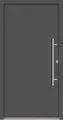Splendoor Haustür Passivedoor Premium B05 Anthrazit DIN Rechts 100 x 210 cm