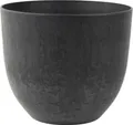 Artstone Pflanztopf Bola Ø33cm schwarz Ø 33 cm  Pflanzkübel