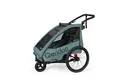 Qeridoo Fahrradkinderanhänger Qupa Plus 2 - Kinderfahrradanhänger für 2 Kinder